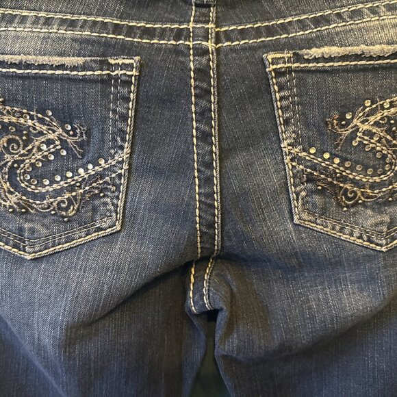 Silver Jeans Suki 29x32 Bootcut Dark Jeans- Like New! Discounted Shipping - Picture 3 of 4